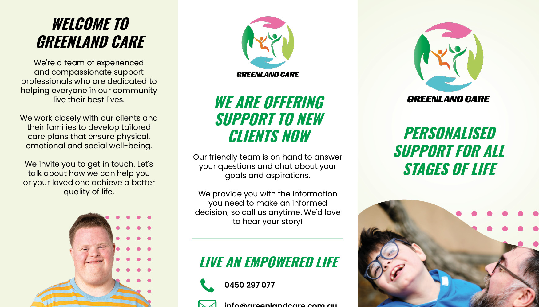 Greenland care logo