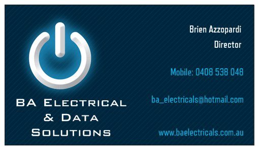 Ba Electrical and Data Solutions PTY LTD