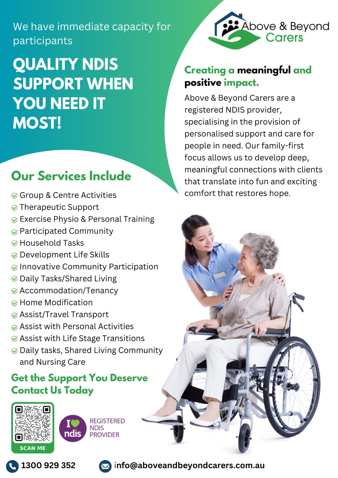 above and beyond carers — photo 1
