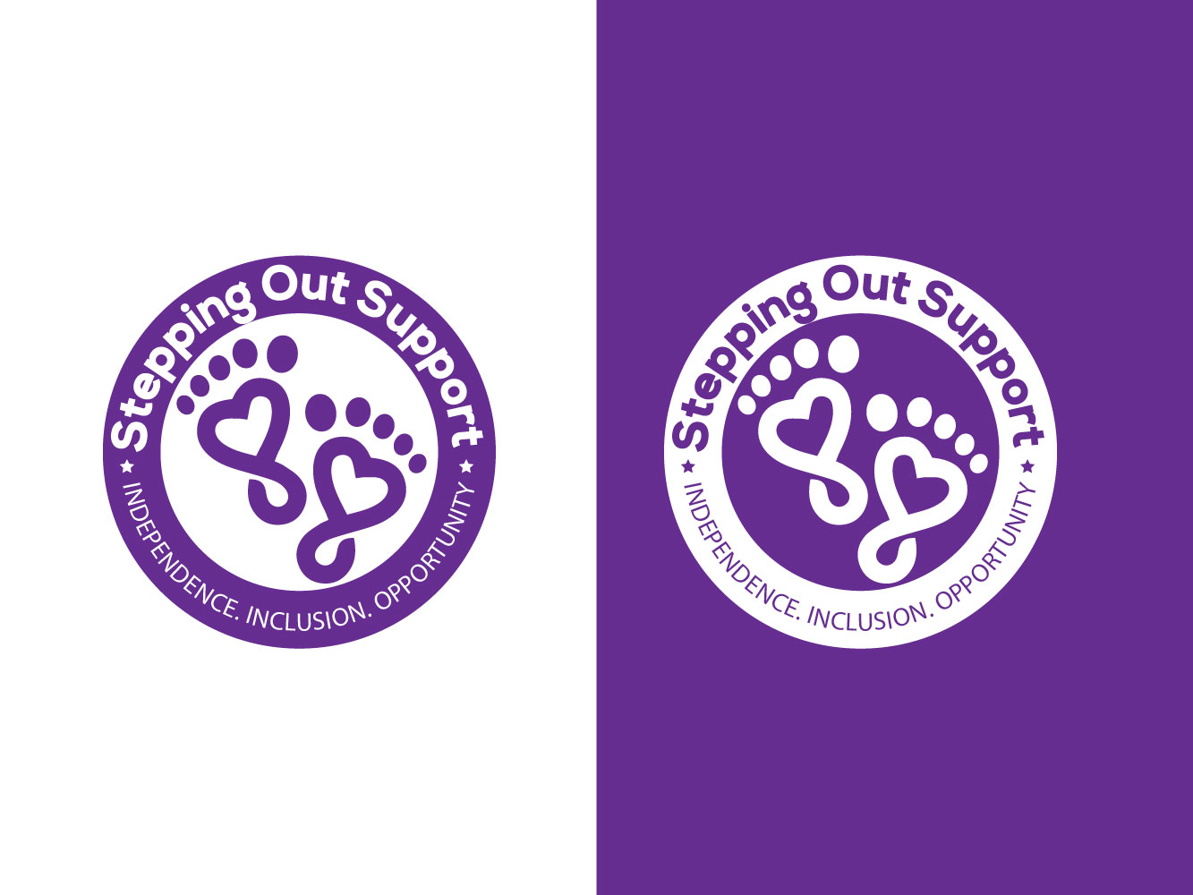 Stepping Out Support logo