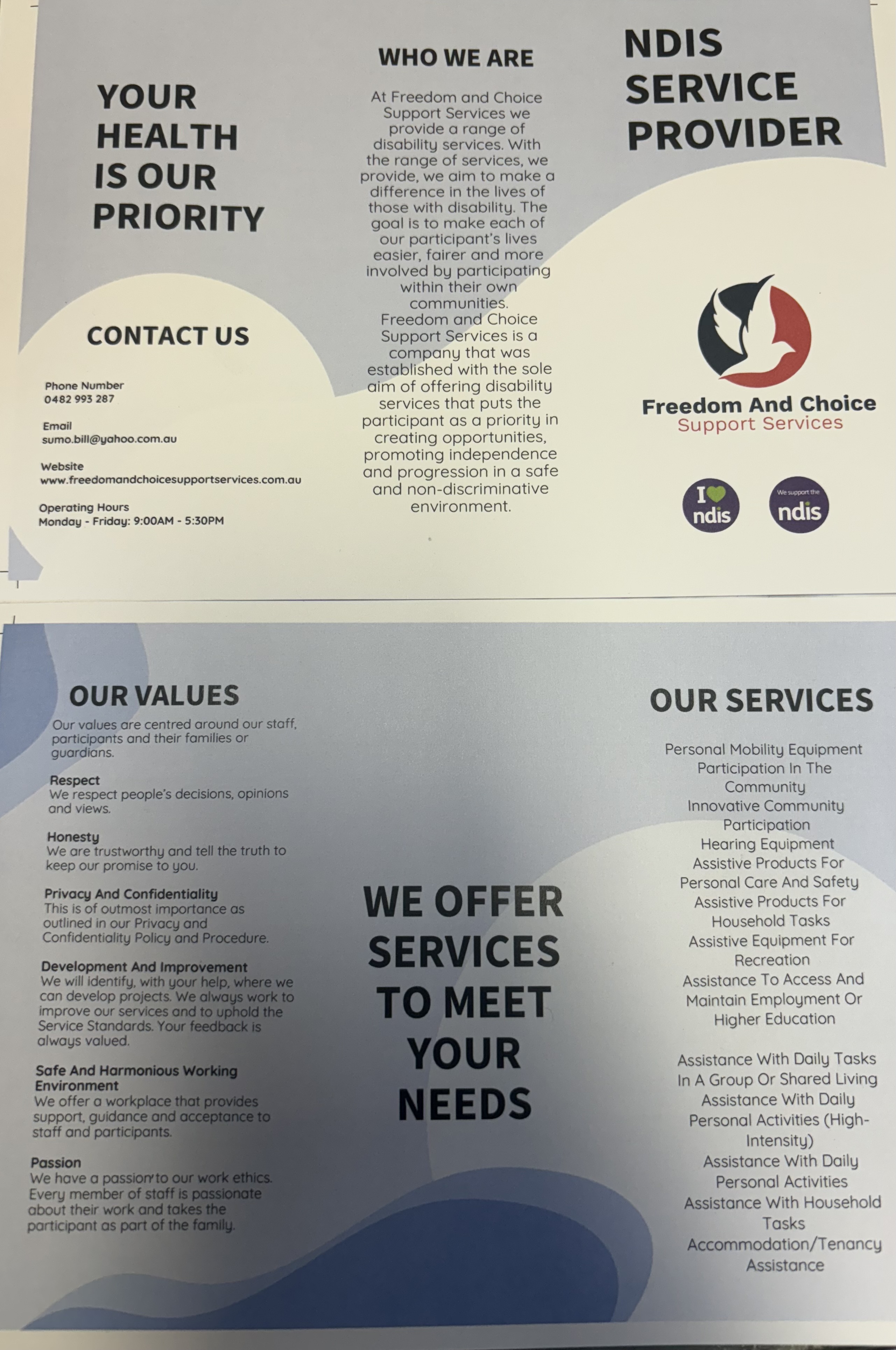 Freedom And Choice Support Services — photo 1