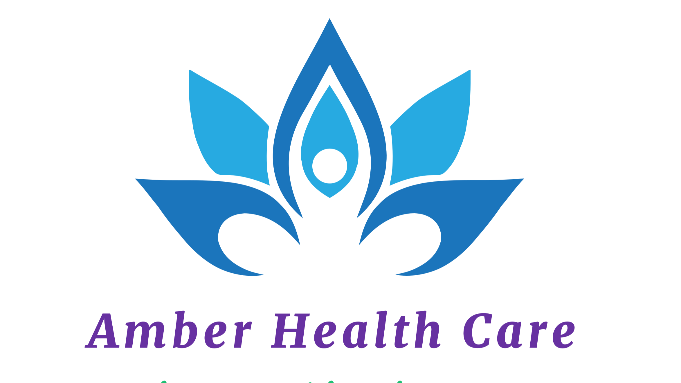 Amber health care logo