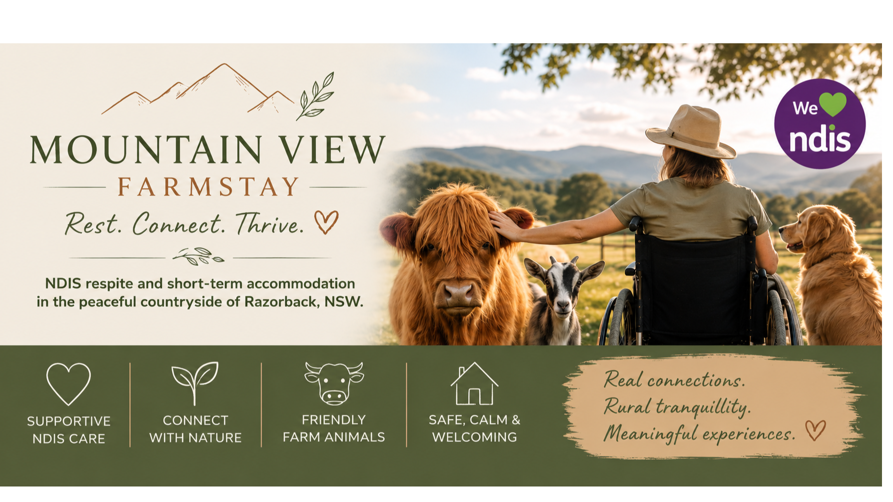 Mountain View Farm Stay Respite Care