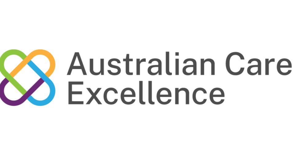 Australian Care Excellence, "Your Life, Our Care" logo