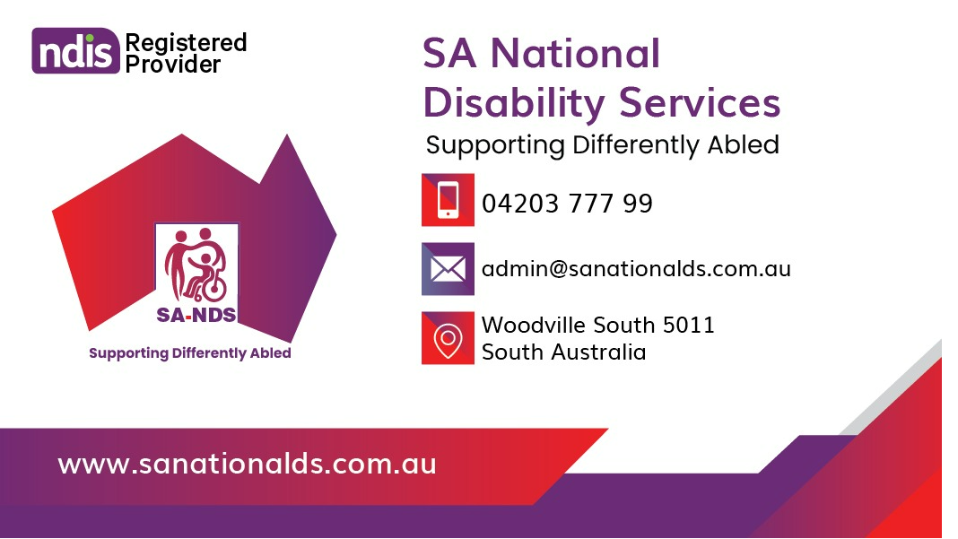 SA National Disability Services logo