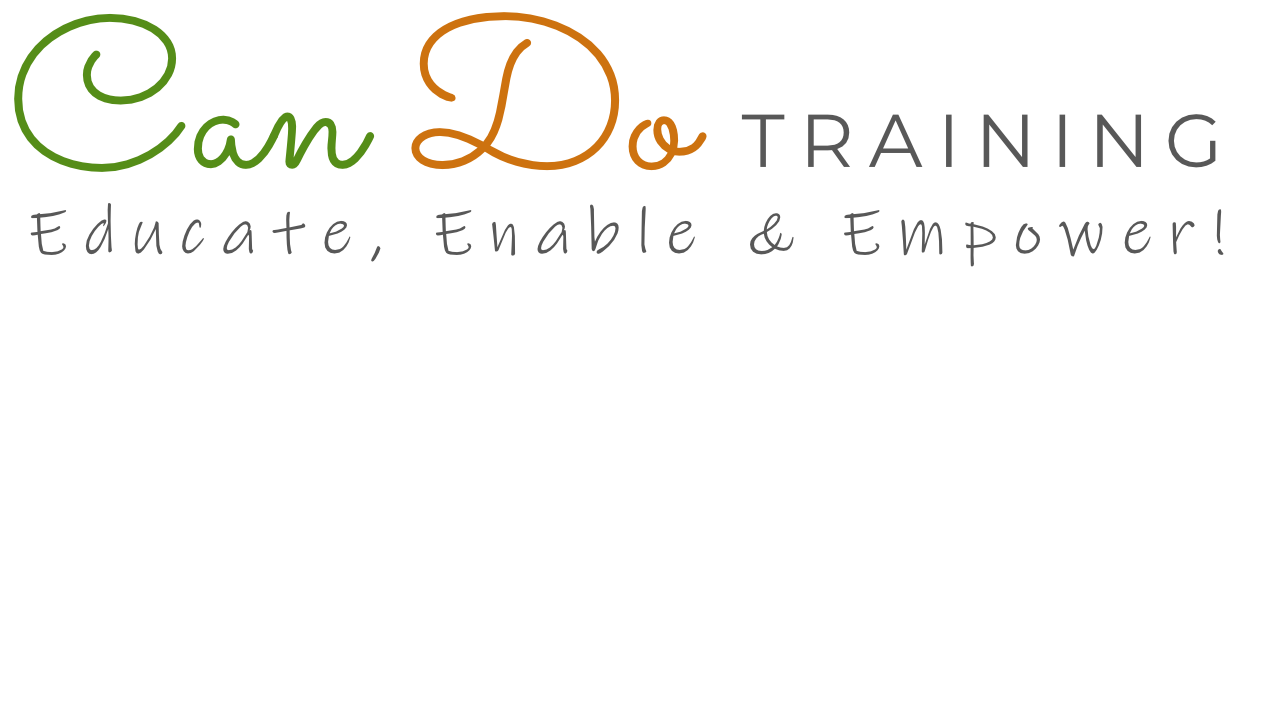 Can Do Training