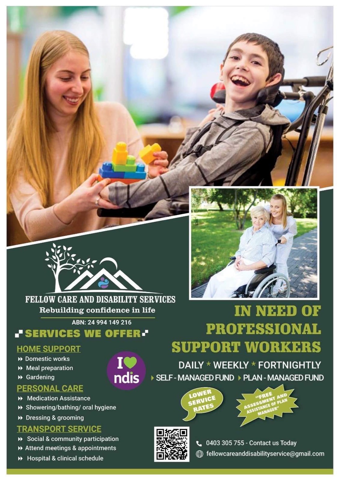 Fellow Care and Disability Services — photo 1