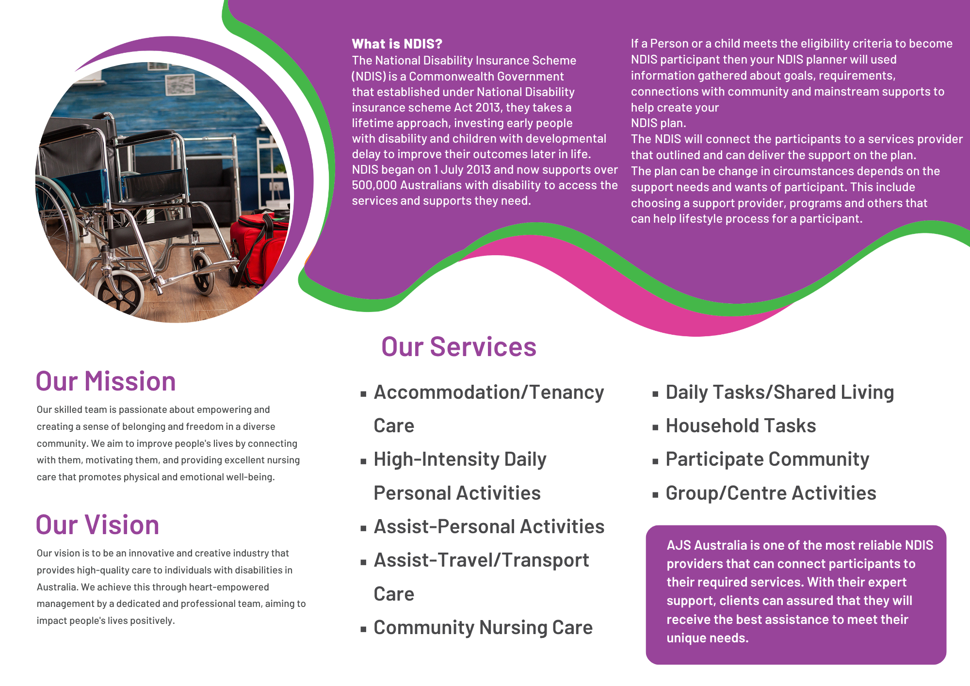 AJS AUSTRALIA DISABILITY SERVICES — photo 2