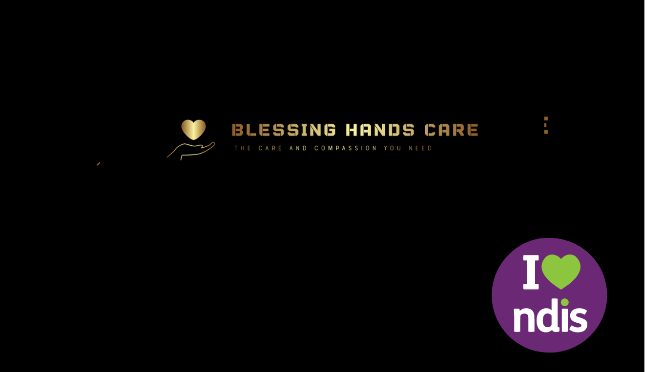 Blessing Hands care (NDIS SUPPORT PROVIDER- 3029) logo