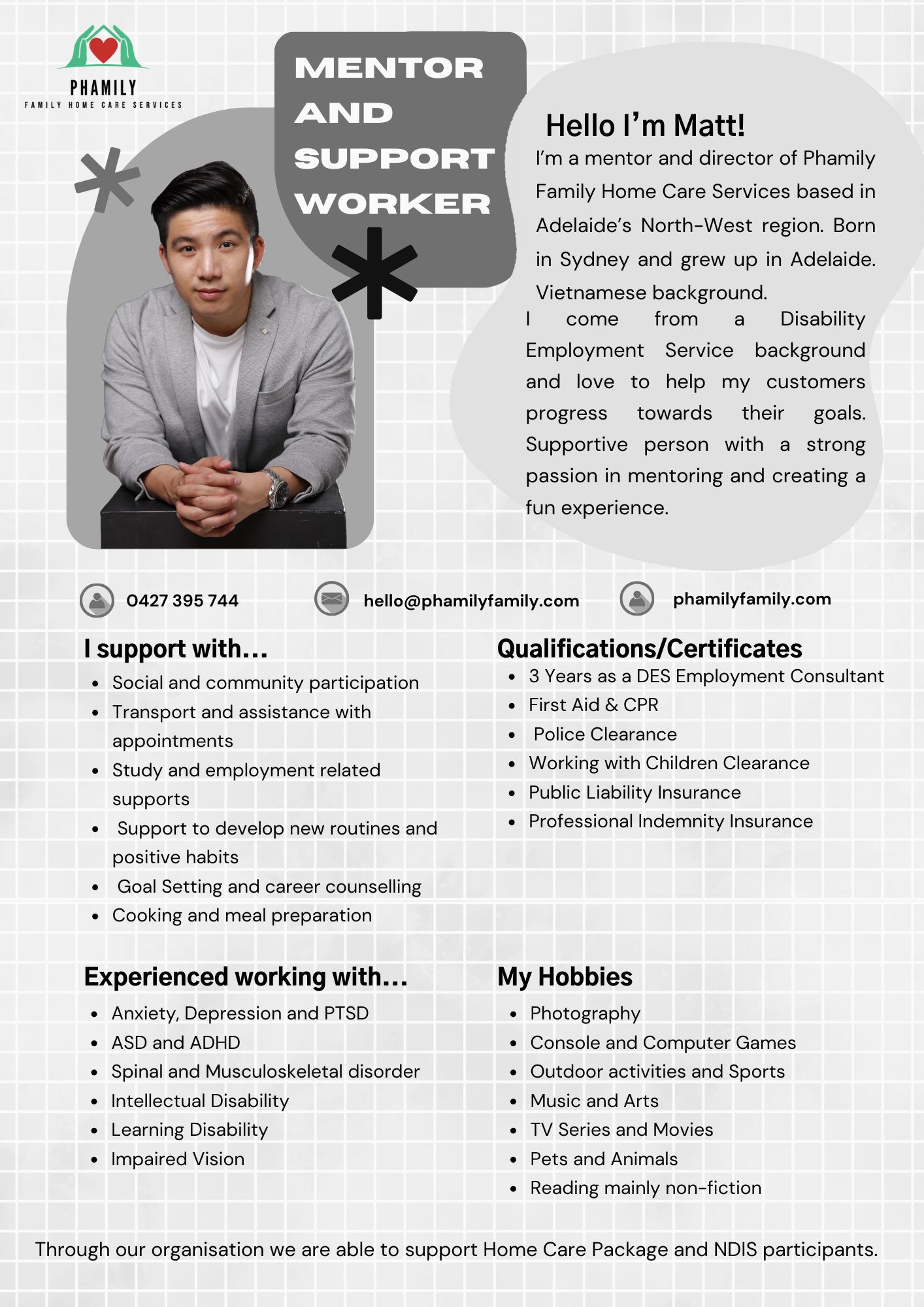 Phamily Family Home Care Services — photo 1