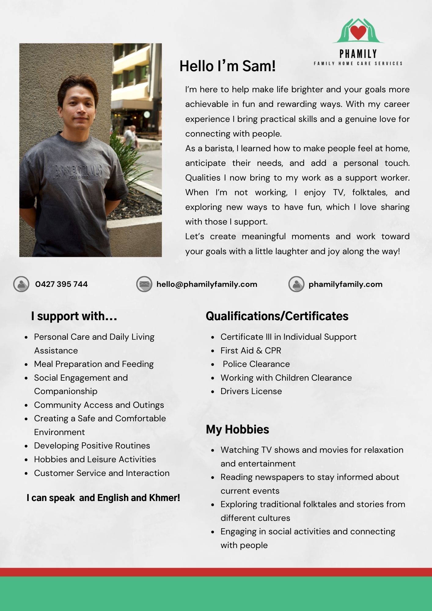 Phamily Family Home Care Services — photo 2