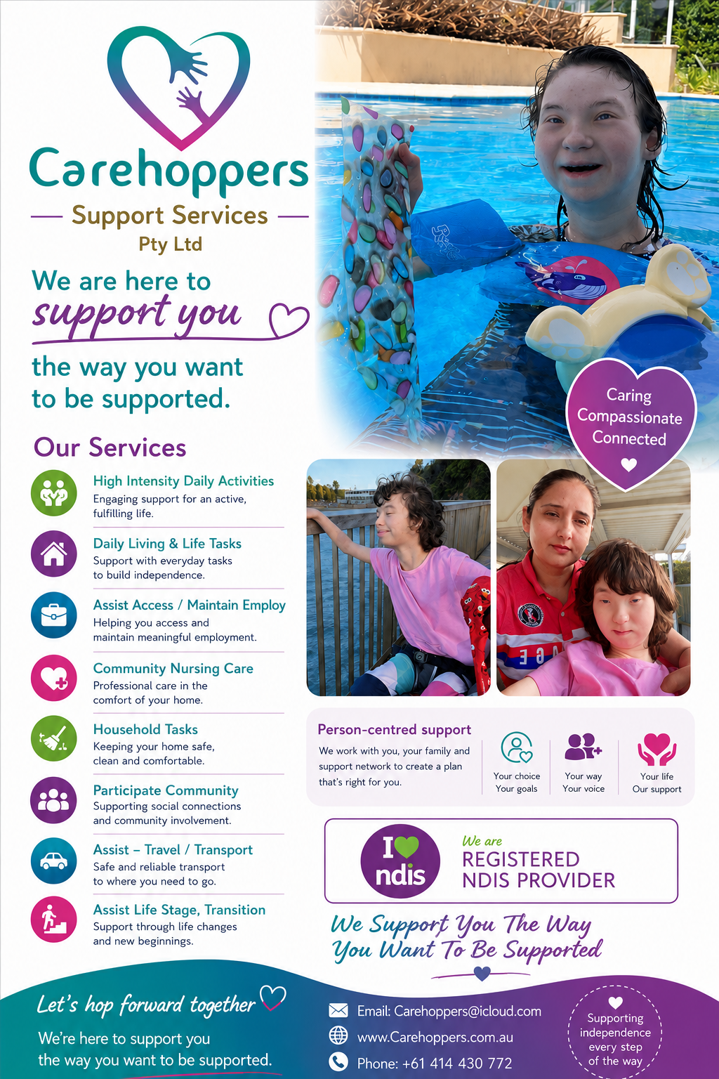 CARE HOPPERS SUPPORT SERVICES PTY LTD — photo 1