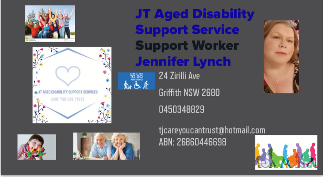 JT Aged Disability Support Service logo