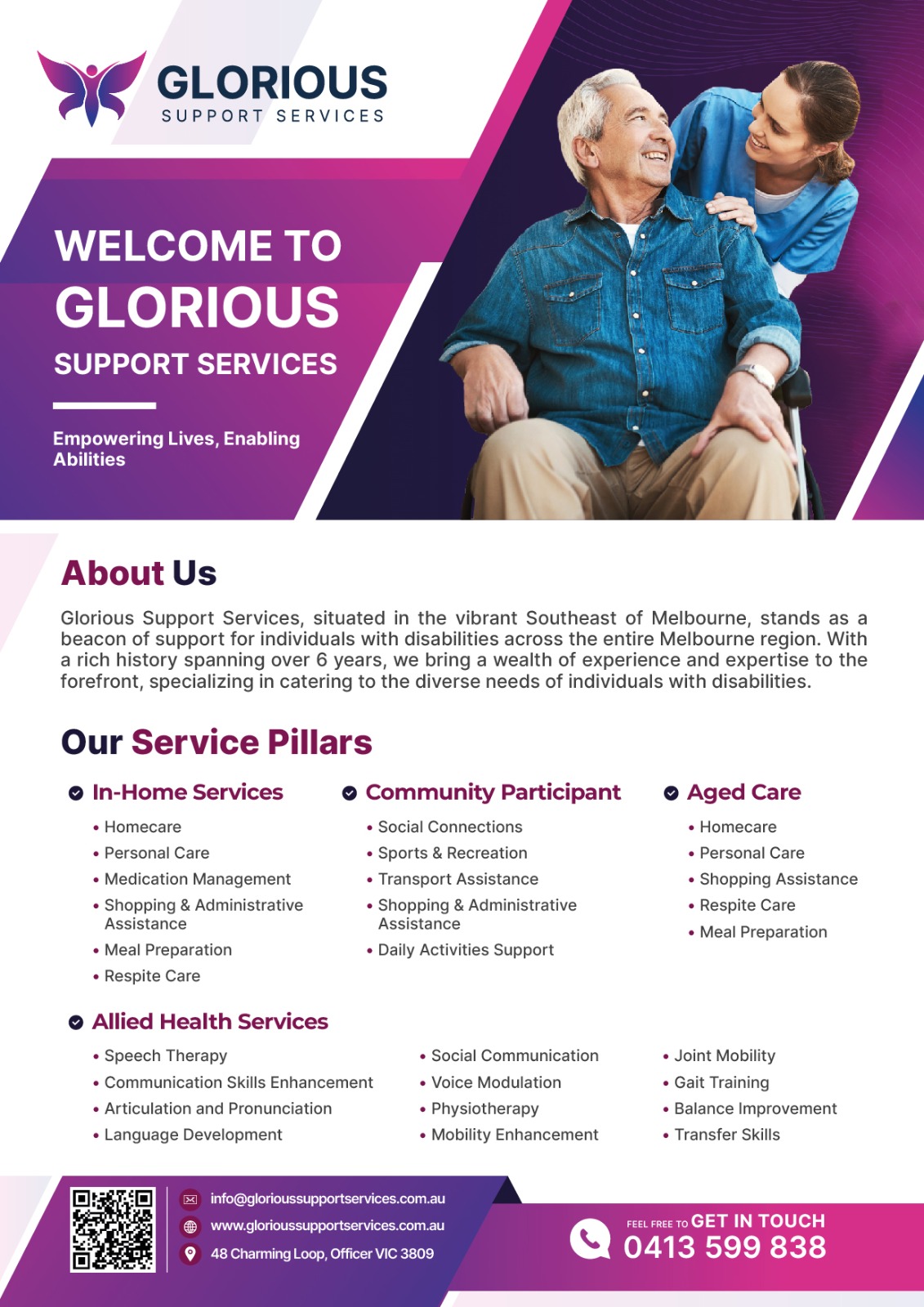 Glorious Disability Support Services — photo 1